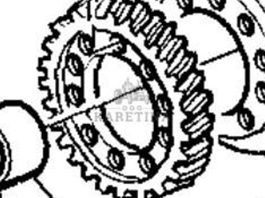 John Deere 7600 6810 6920 7610 7810 7530 Koło Zębate 51 zębów AL154990 L153733-1