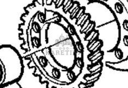 John Deere 7600 6810 6920 7610 7810 7530 Koło Zębate 51 zębów AL154990 L153733