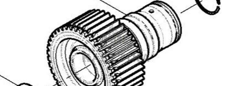 Valtra S274 S294 S324 S394 Fendt S927 S930 S933 S939 Wałek Zębaty Koło Zębate Piasta 945100320010-1