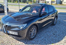 Alfa Romeo Stelvio 2.2 D Panorama Dach Czerwone Skory Radar