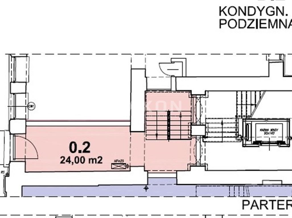 Lokal handlowy przy Dworcu Centralnym – pohled 2