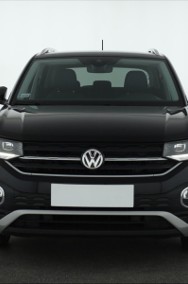 Volkswagen T-Cross , Salon Polska, Automat, Skóra, Navi, Klimatronic, Tempomat,-2