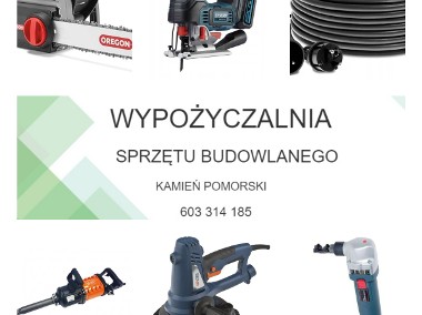 Giętarka prętów zbrojeniowych i inne. Wynajem. Kamień Pomorski-1