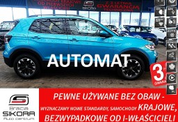 Volkswagen T-Cross AUTOMAT 150km fullLed+Front Assist JAK NOWY 1wł Kraj Bezwypadkowy F2