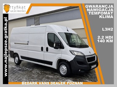Peugeot Boxer Gwarancja, L3H2, klima, nawigacja, tempomat, hak-1