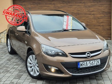 Opel Astra J Przebieg 173tyś, 1.4B 140KM, 2014r, Lift, Półskóra, Z Niemiec-1