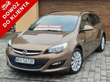 Opel Astra J Przebieg 173tyś, 1.4B 140KM, 2014r, Lift, Półskóra, Z Niemiec-1