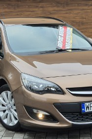 Opel Astra J Przebieg 173tyś, 1.4B 140KM, 2014r, Lift, Półskóra, Z Niemiec-2