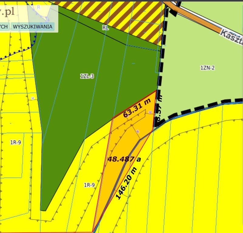 Własny las | MPZP | Media przy działce | Asfaltowy dojazd | 35 km od c - Widok 5
