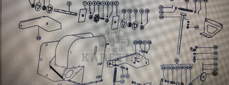 Koło Claas Mega 370-340 Nr kat. 000 605 421 0 Nr kat. 000 605 421 0-1