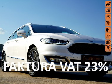 Ford Mondeo VIII VIGNALE ful led KAMERA nawi SKÓRA grzane fotele el.klapa BIAŁA PERŁA-1