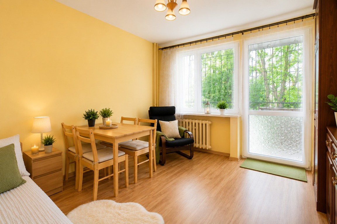 Kawalerka z balkonem blisko AGH i UKEN - Widok 2
