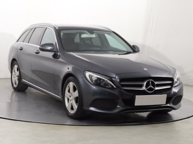 Mercedes-Benz Klasa C W205 , Skóra, Navi, Klimatronic, Tempomat, Parktronic-1