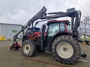 VALTRA N 144 + głowica tnąca NISULA 500-1