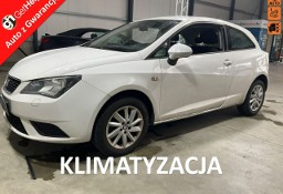 SEAT Ibiza V Benzyna, klimatronik, skórzana kierownica, isofix, import