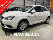 SEAT Ibiza V Benzyna, klimatronik, skórzana kierownica, isofix, import