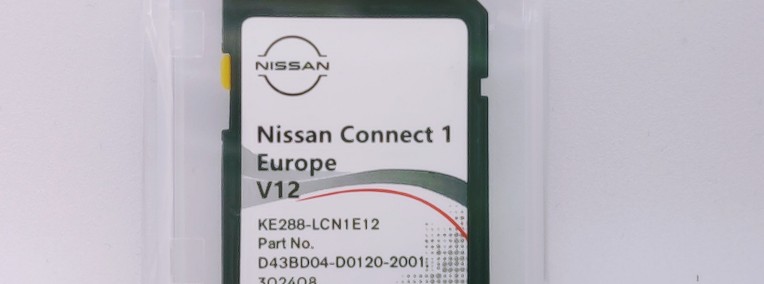 Karta SD Mapy EUROPY NISSAN Connect LCN1 V12+PL-1