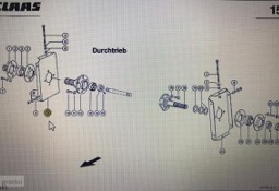CLAAS 00 0630 712 2/CLAAS V900-V700 blacha łożyska prawa