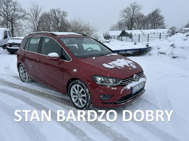Volkswagen Golf Sportsvan I 1,4 125 km, Highline, Alcantara,2x koła, Serwis, Xenon, Rada stan bd-1