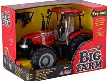Traktor Ciągnik Big Farm PUMA 210 Światło i Dźwięk 1:16-1