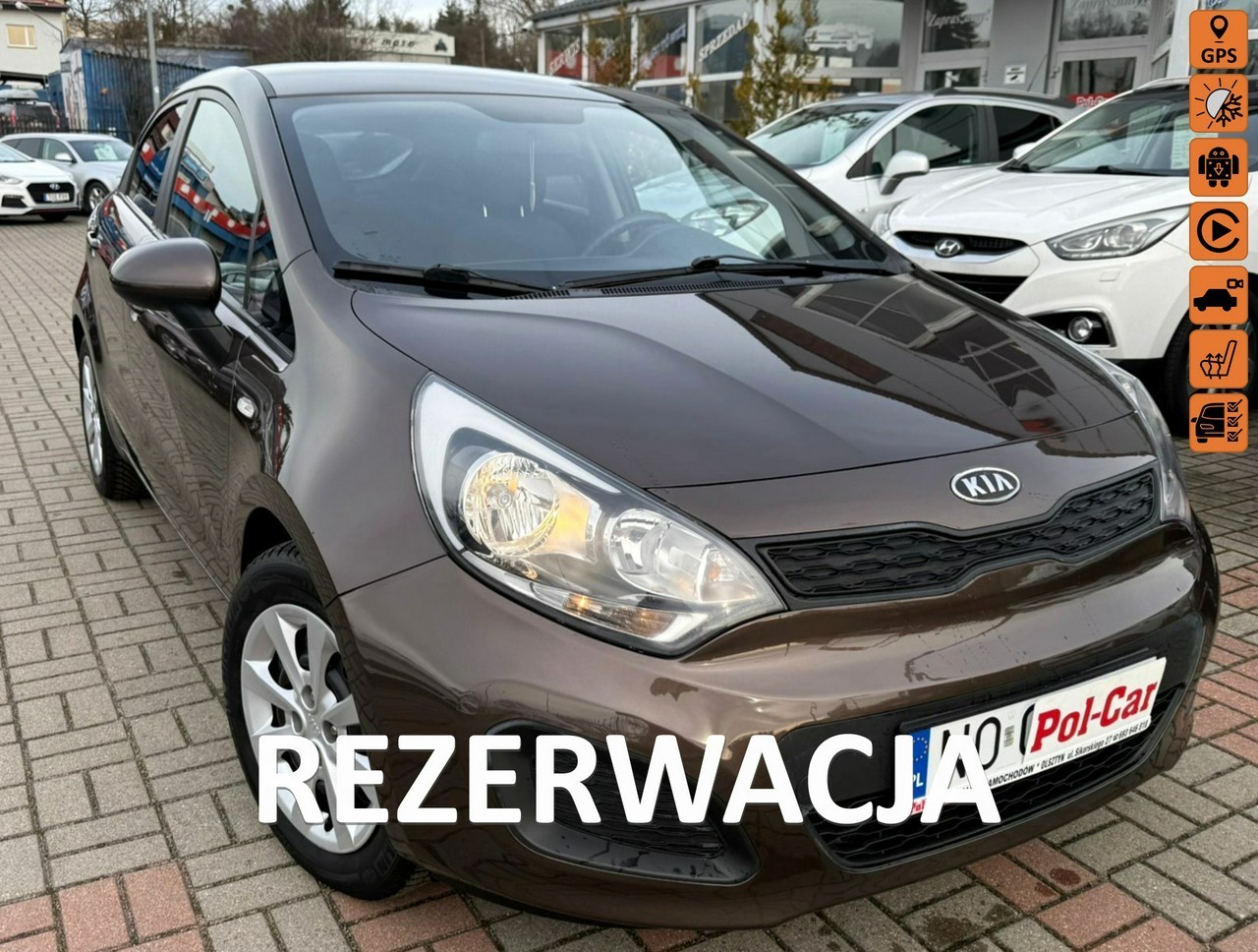 Kia Rio III nawigacja, grzane fotele,kamera,telefon