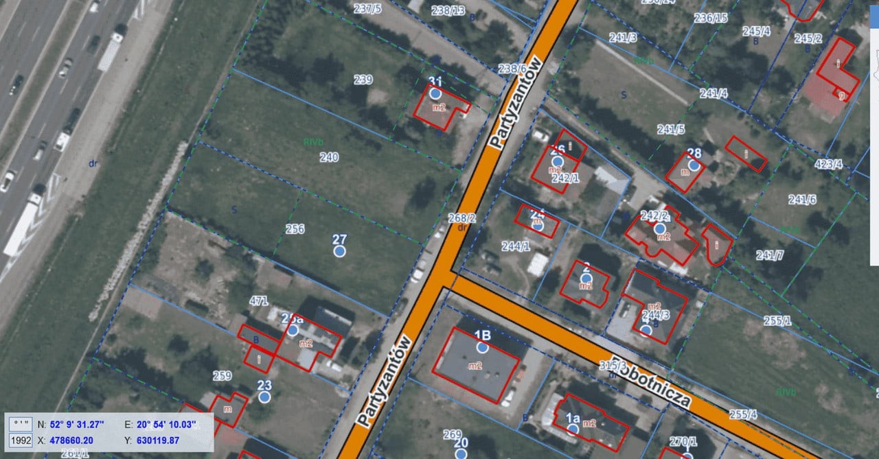 2400 m² pod 2 domy lub bliźniak | Raszyn | MPZP | media - Widok 2