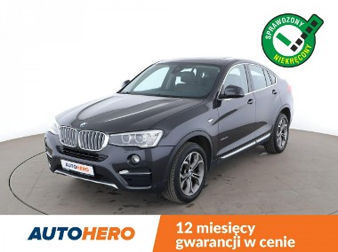 BMW X4 I [F26] 4x4, automat, bi-xenon, navi, skóra, el. fotele z pamięcia,-1