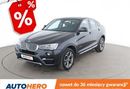 BMW X4 I [F26] 4x4, automat, bi-xenon, navi, skóra, el. fotele z pamięcia,