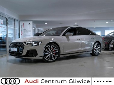 Audi S8 IV (D5) Quattro CyfrowyMatrix SkrętnaOŚ Dociąg B&O HUD Panorama Kam360 AktTemp-1