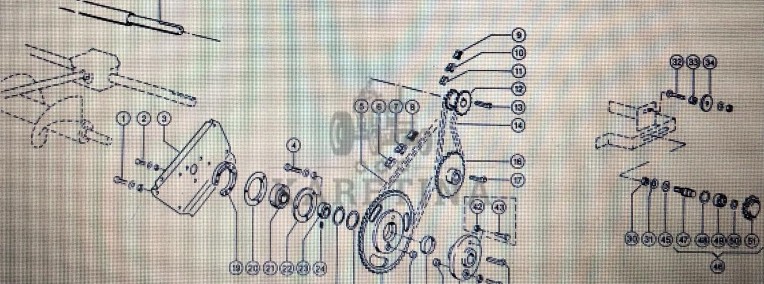 Koło Claas Mega 370-340 Nr katalogowy 000 682 993 1-1