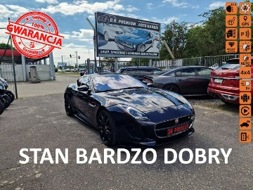 Jaguar F-type S 3.0 Bi-TURBO 381 KM, AWD, Panorama, LED, Skóra, Navigacja, Bluetoo