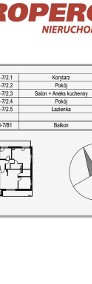 Apartament, 3 pok., IIp., 70,36 m2, Czarnów, Miła,-4