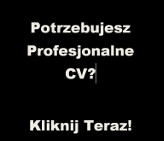 Profesjonalne CV i listy motywacyjne – Zdobądź wymarzoną pracę!