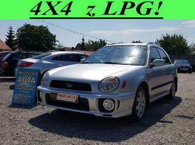 Subaru Impreza II 4X4 LIFT!! Bardzo ładne 2,0 z LPG 125 KM automat, zamiana-1