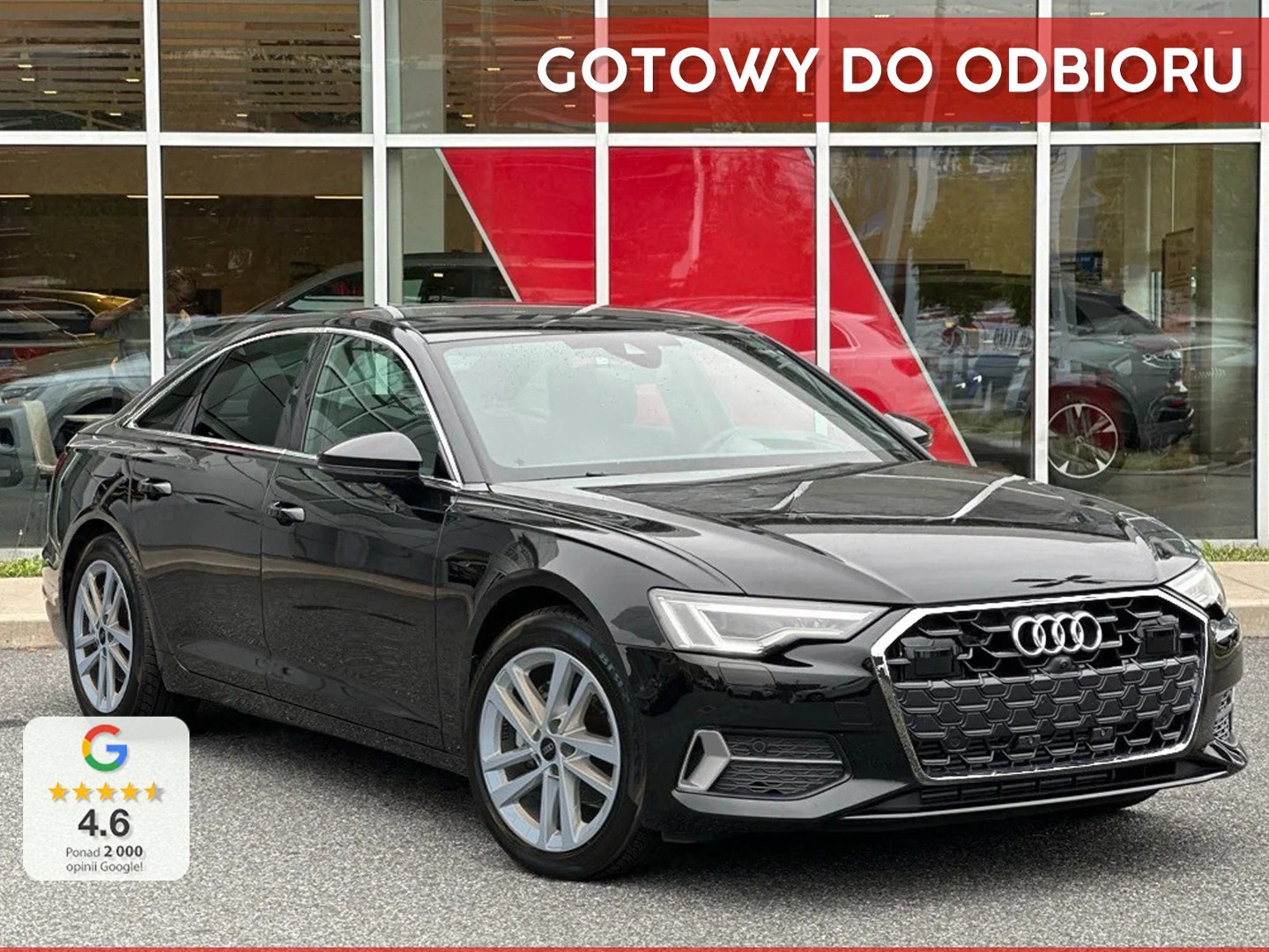 Audi A6 V (C8) 35 TDI Advanced 2.0 35 TDI Advanced (163KM) Wyświetlacz Head-up + Kamera