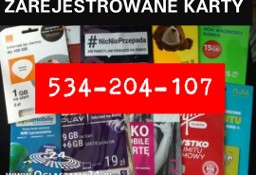 BIAŁYSTOK KARTY SIM 20 złotych Zarejestrowane karty ! Zagraniczne karty sim 