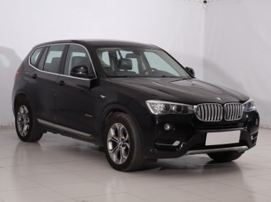 BMW X3 II (F25) , Salon Polska, Automat, Skóra, Navi, Xenon, Bi-Xenon,-1
