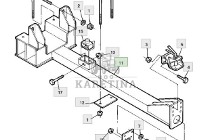 John Deere 9780CTS 9780i CTS 2005rok Zaczep AH158268