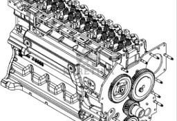 John Deere 6920 6920S Słupek Blok Kompletny CZĘŚCI SE500737