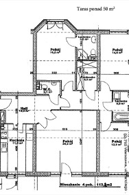 BEZPOŚREDNIO ustawne 113,7m2 + 50m2 taras na Ursynowie / garaż i piwnica w cenie-2