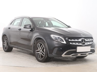 Mercedes-Benz Klasa GLA I , Automat, Skóra, Navi, Klimatronic, Tempomat, Parktronic,-1