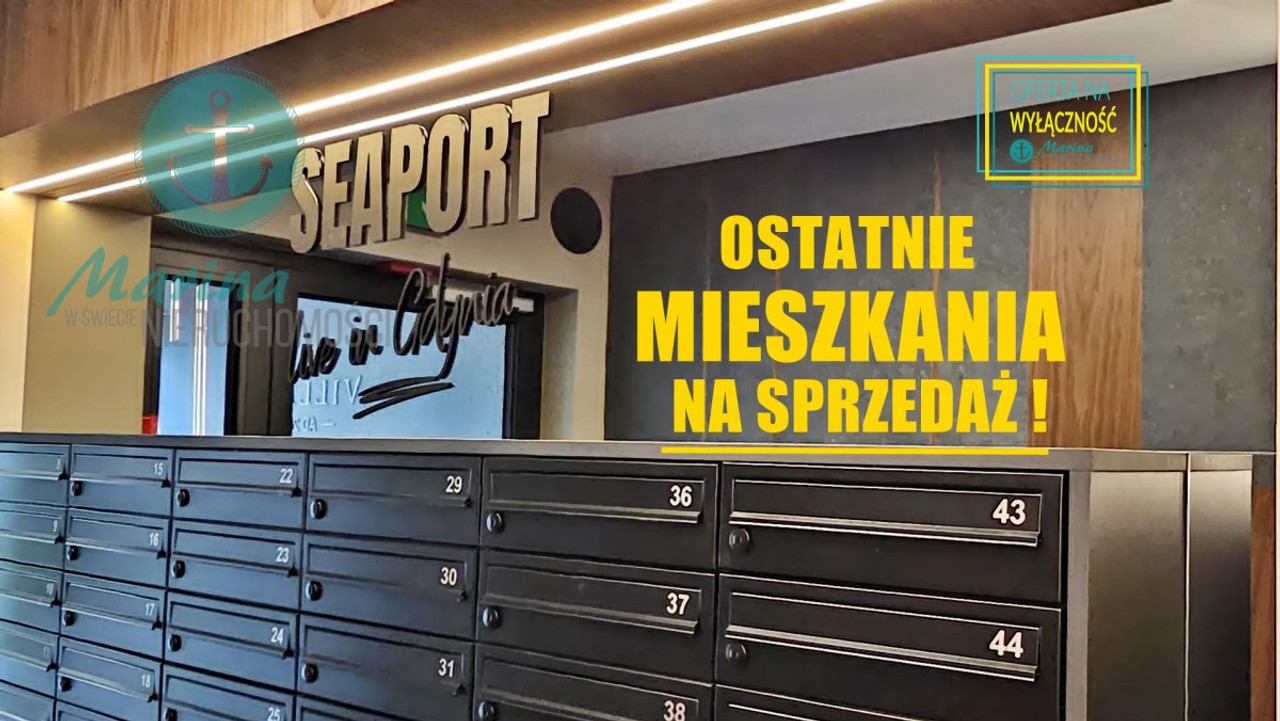 Seaport live in Gdynia ostatnie mieszkania !