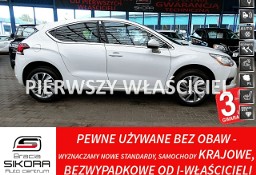 Citroen DS4 MASAŻ+NAVI+Led Biała Perła1,6benzyna 3Lata GWAR. 1wł Bezwypadkwy Kra