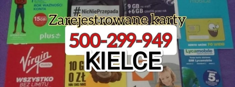 Anonimowe KARTY SIM Polskie startery Działające - Czeska karta Bez rejestracji -1