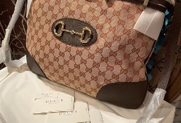 Torebka Damska Gucci Horsebit 1955 GG Supreme - Nowa z Metkami