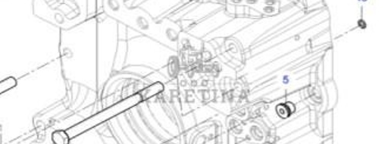 Fendt 930 933 936 939 942 Vario Gen 6 Pokrywa Tylnej Osi Osi CZĘŚCI H218PH0101044-1