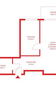 Mieszkanie, sprzedaż, 41.76, Gdańsk, Orunia-2