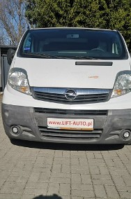 Opel Vivaro 2.0 CDTI 115KM Klima HAK Ledy 3 osobowy Tylne Drzwi Gwarancja-2