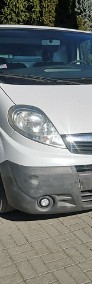 Opel Vivaro 2.0 CDTI 115KM Klima HAK Ledy 3 osobowy Tylne Drzwi Gwarancja-3
