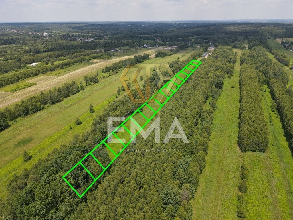 Działki budowlane Starcza 17 działek WZ - Widok 4